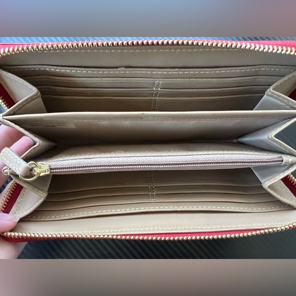 Red Coach Wallet - Picture 5 of 5